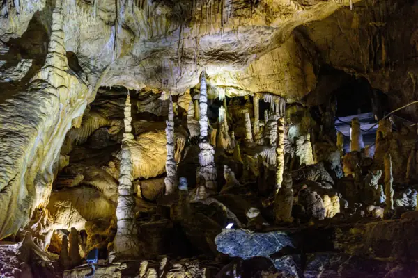 Grotta di stalattiti Baumannshöhle, Harz