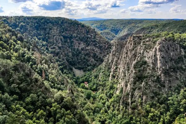 La valle del Bode presso Thale, nell’Harz