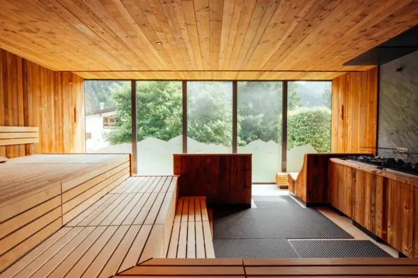 Sauna all’A-ROSA Ifen Hotel Kleinwalsertal