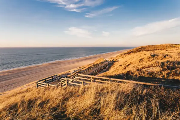 La costa di fronte a Wenningstedt è una delle spiagge più belle di Sylt.