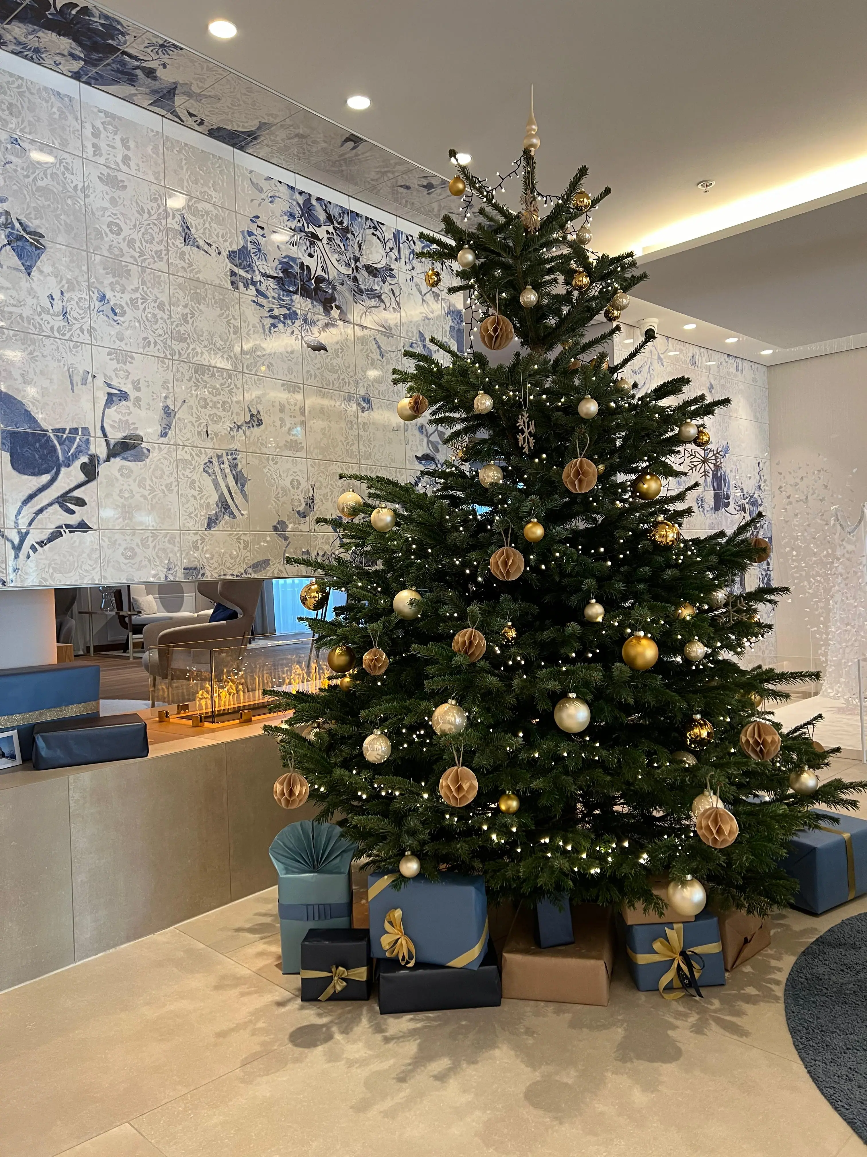 Natale a Tegernsee Albero di Natale con i regali