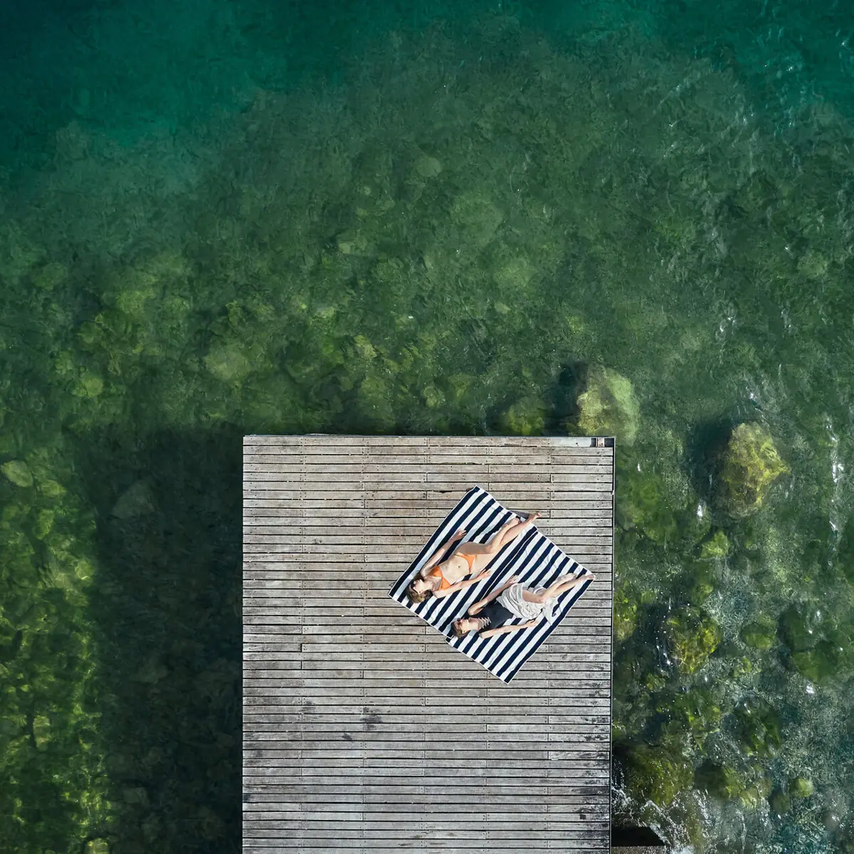 Fare il bagno sul lago Tegernsee